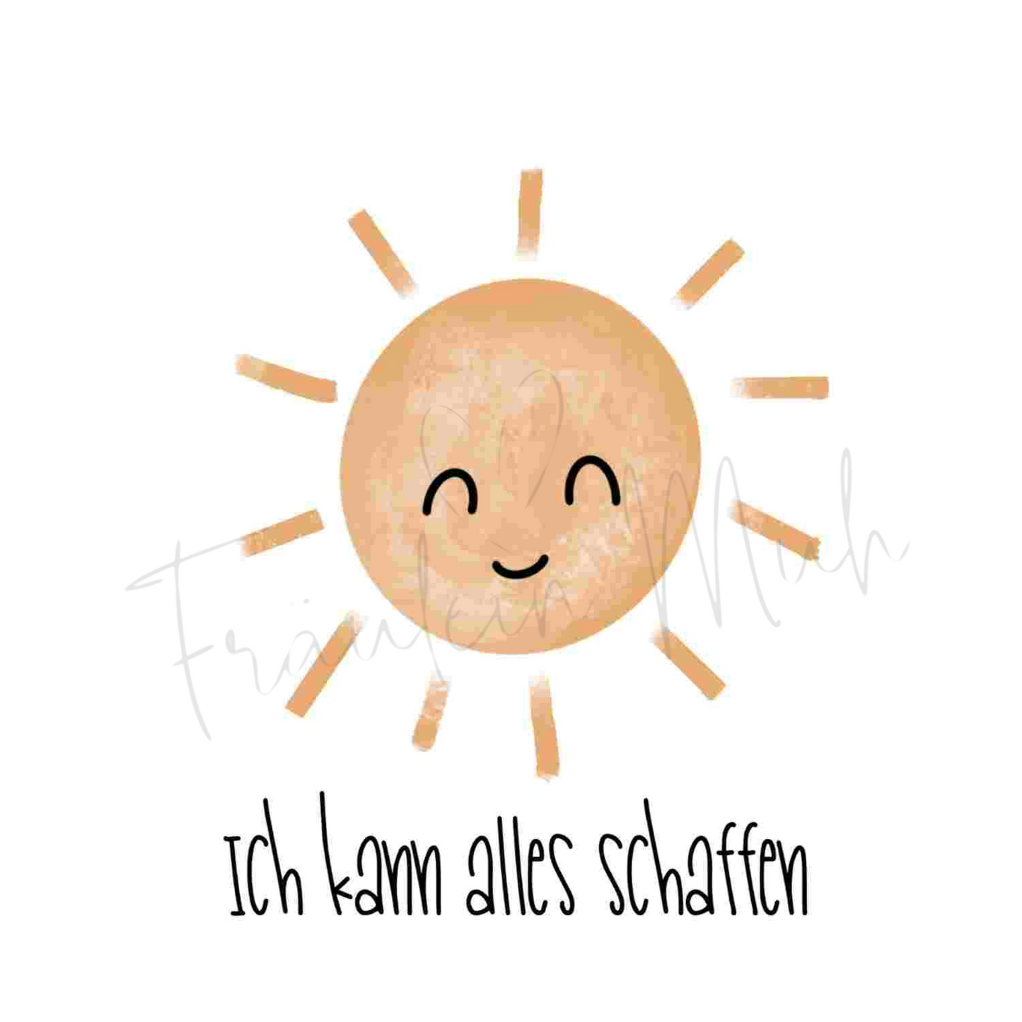 Affirmation - ich kann alles schaffen - Download für Supplimationsdrucker