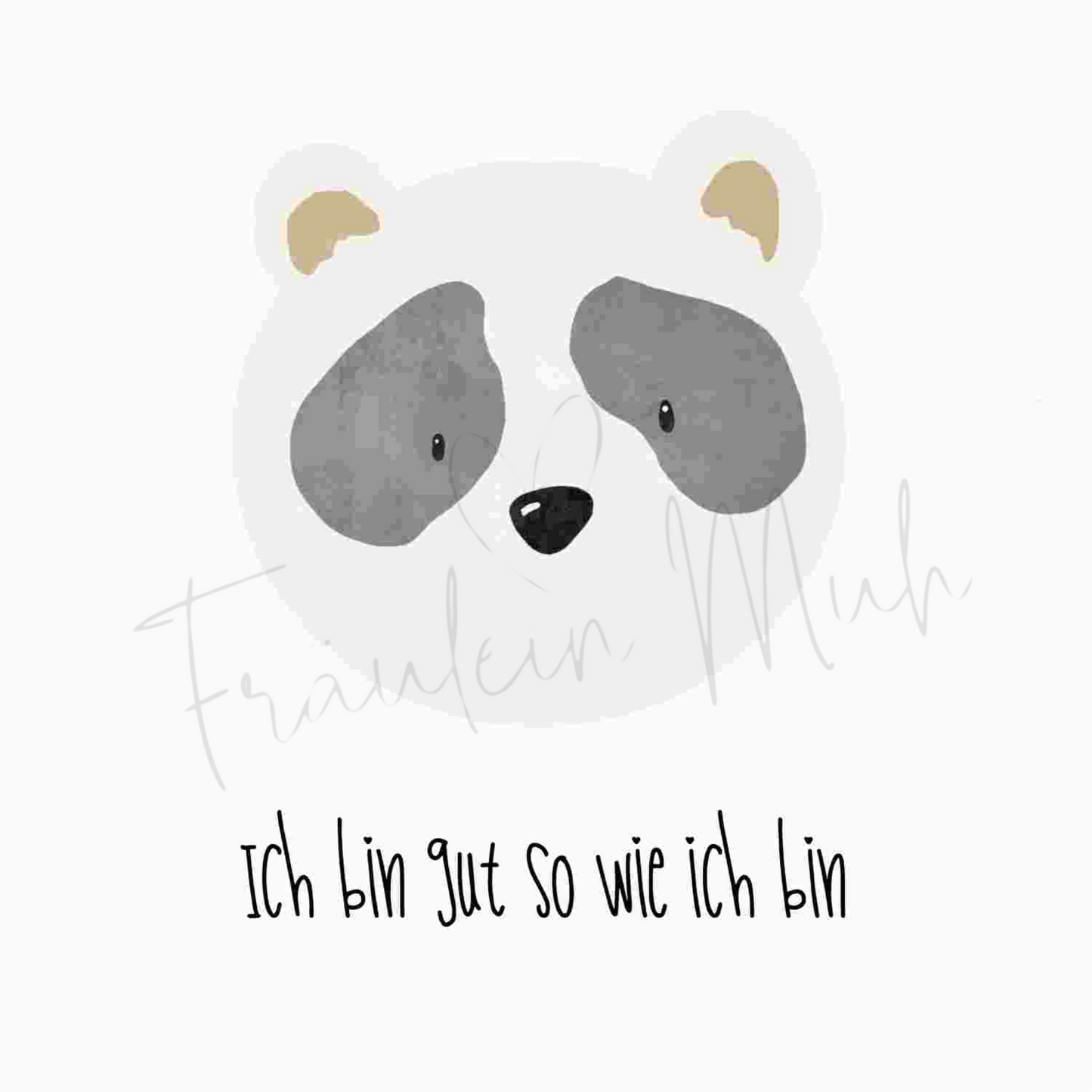 Affirmation - ich bin gut so wie ich bin - Download für Supplimationsdrucker