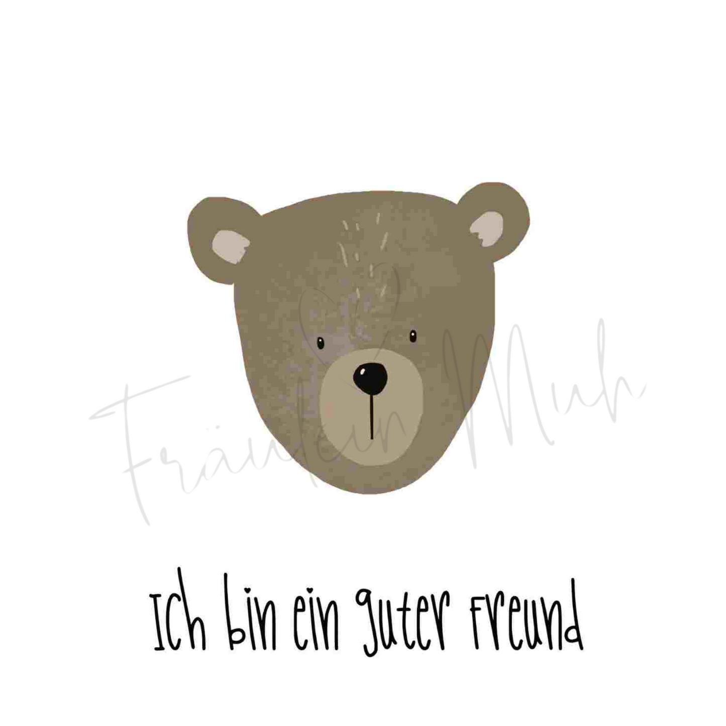 Affirmation - ich bin ein guter Freund - Download für Supplimationsdrucker
