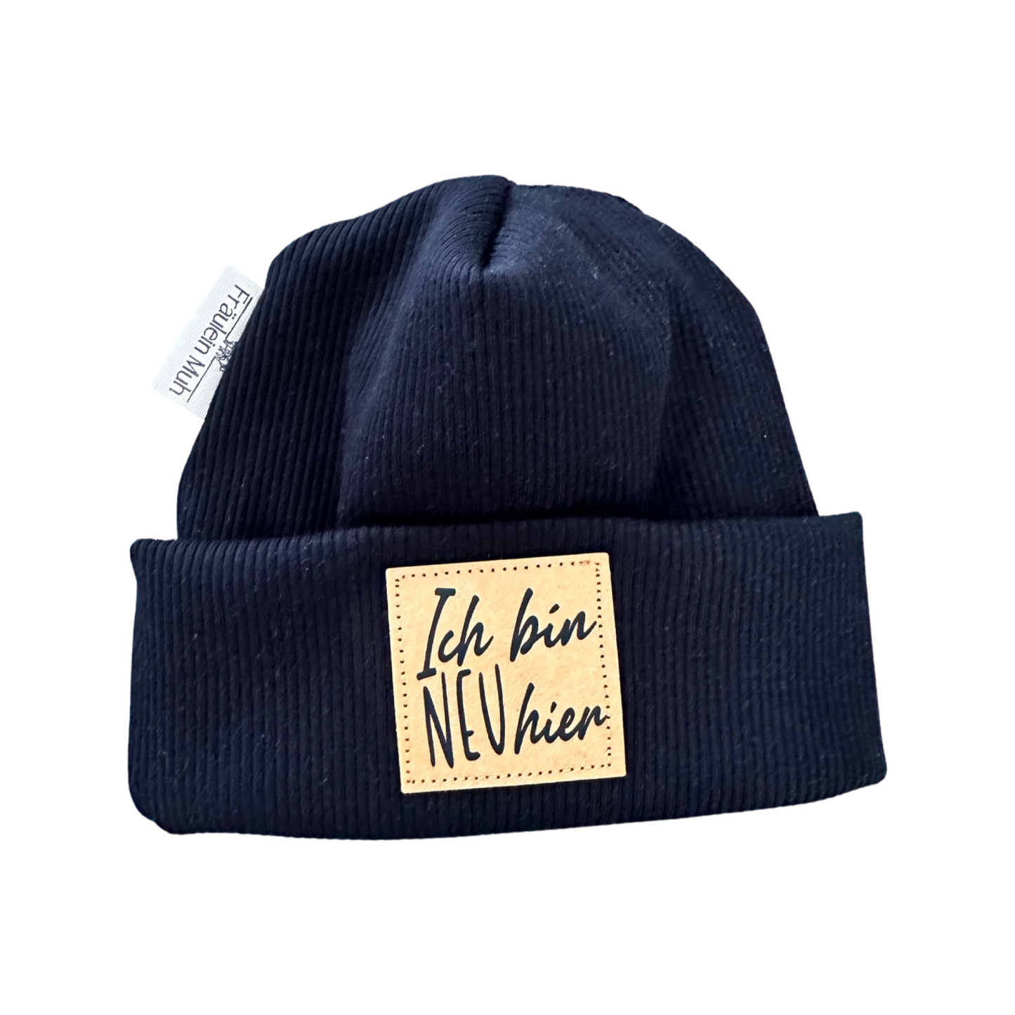 Personalisierbare Mütze Rip Name, Farbe, Spruch - Fräulein Muh Kollektion