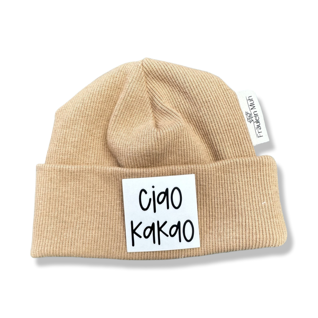 Personalisierbare Mütze Rip Name, Farbe, Spruch - Fräulein Muh Kollektion