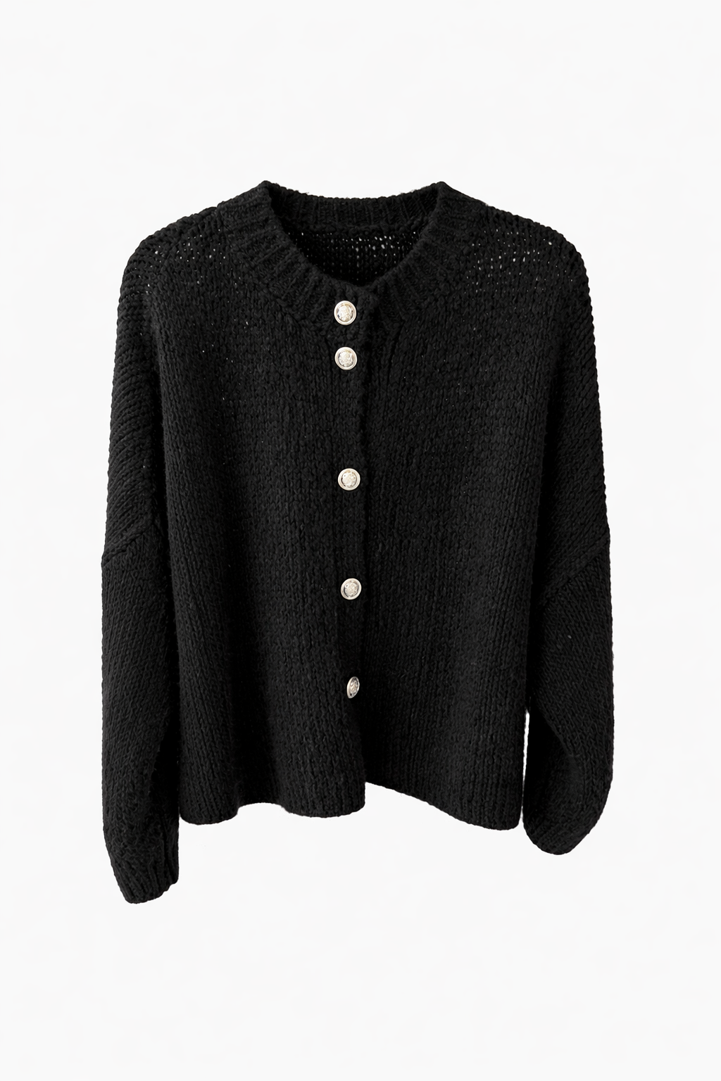 Strickcardigan schwarz