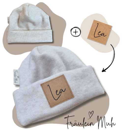 Wunschmütze für den Winter mit deinem Spruch oder Namen
