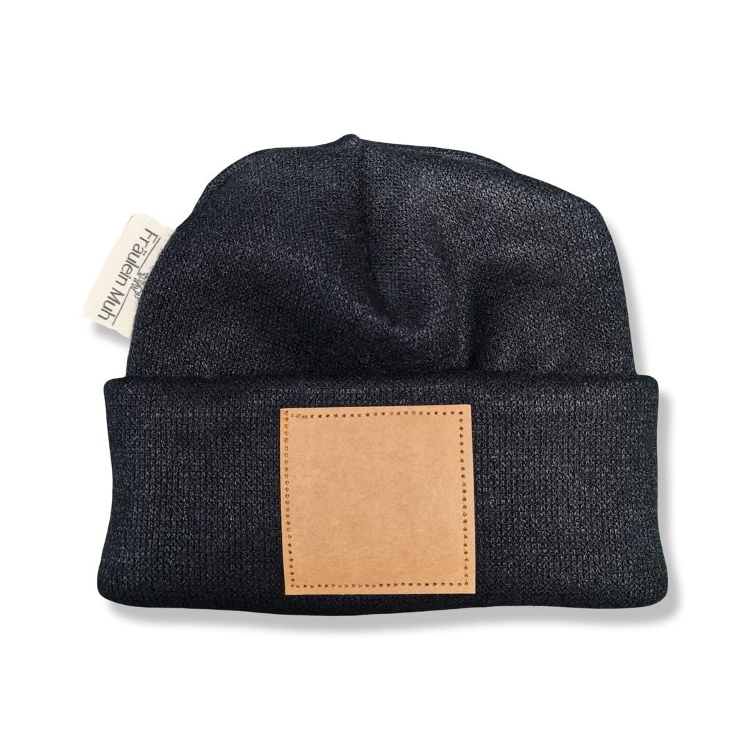 Personalisierbare Wintermütze für Kinder mit Name oder Spruch Fräulein Muh Kollektion, Wunschmütze