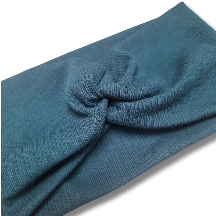 Stirnband mit Knoten, einfarbig neue Stoffe