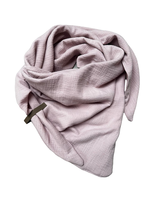 xxl dreieckstuch musselin fräulein muh rose