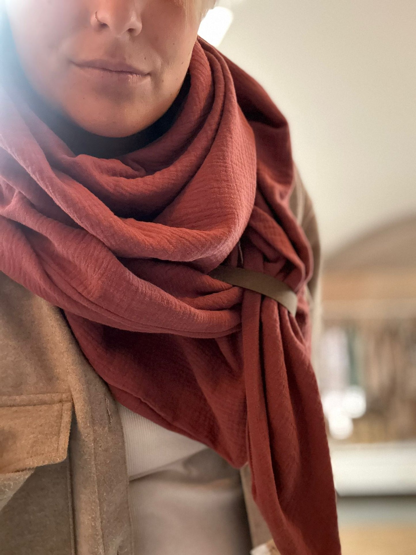xxl dreieckstuch musselin fräulein muh