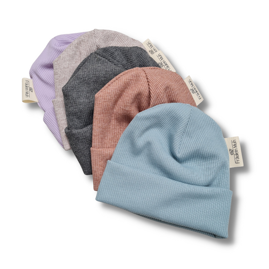 Papa Mütze aus dehnbarem Jersey