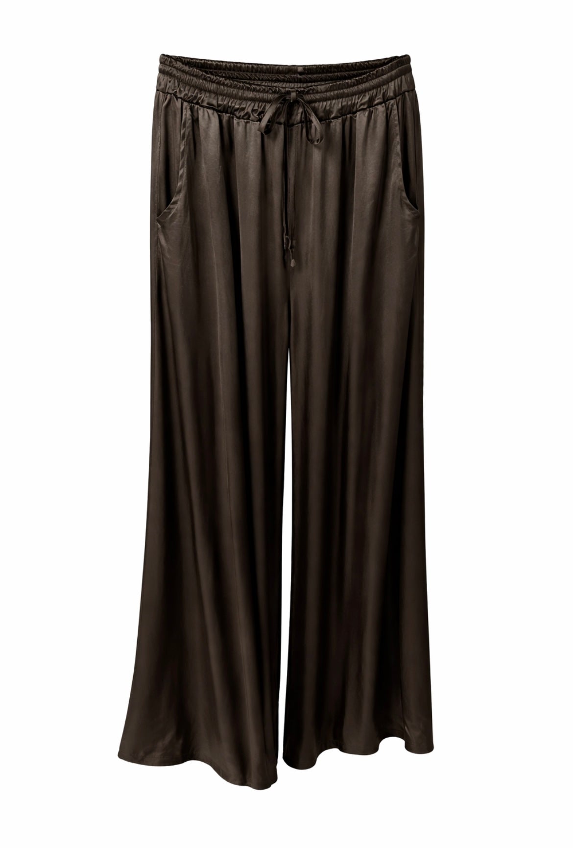 Satin Hose mit fließendem Fall – Einheitsgröße