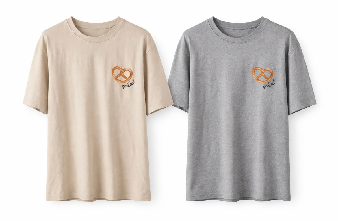 Shirt mit Brezel-Print