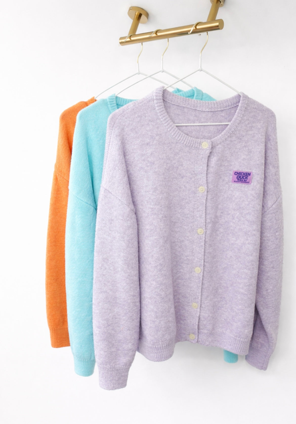 Strickweste „Chicken Duck“