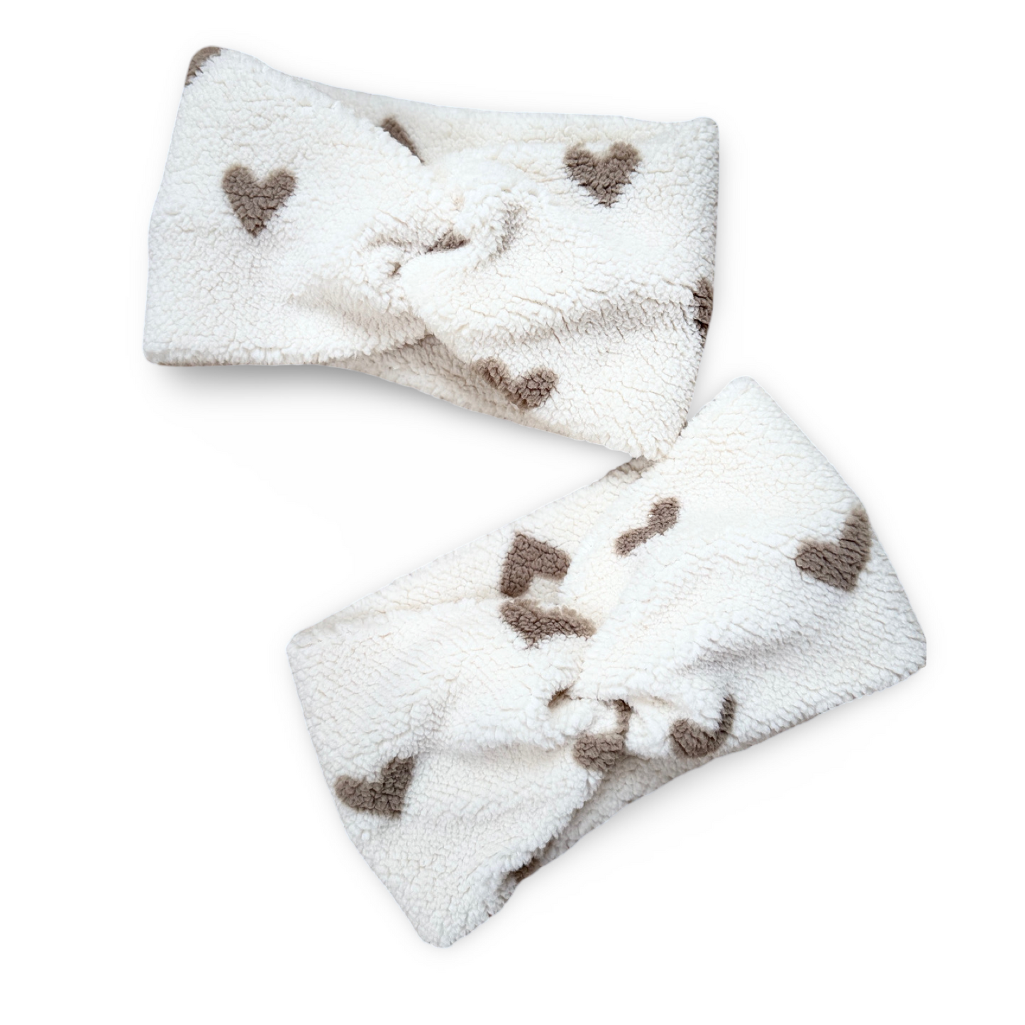 Kuschel Stirnband Herz