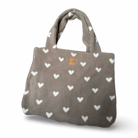 Flauschiger Alltagshelfer mit Herz