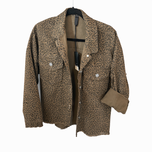 Leo-jeansjacke dunkel