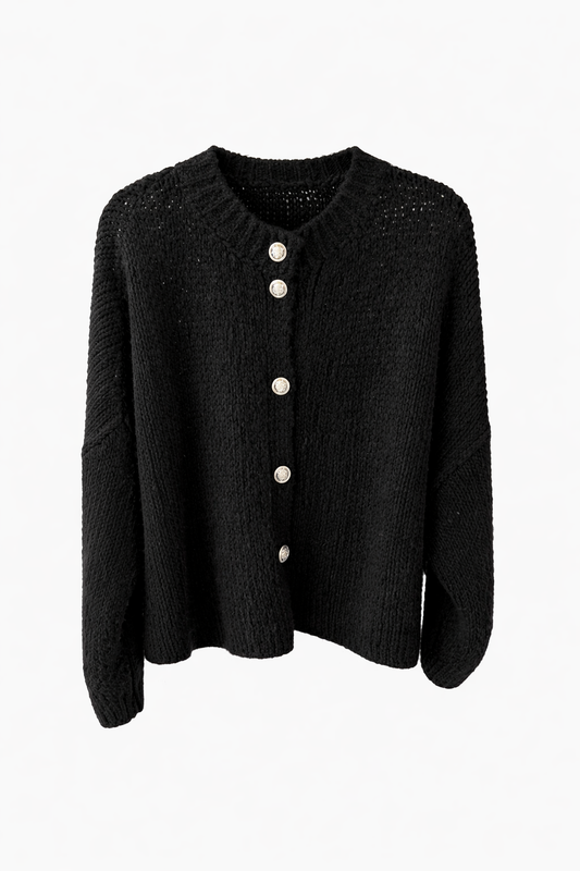 Strickcardigan schwarz