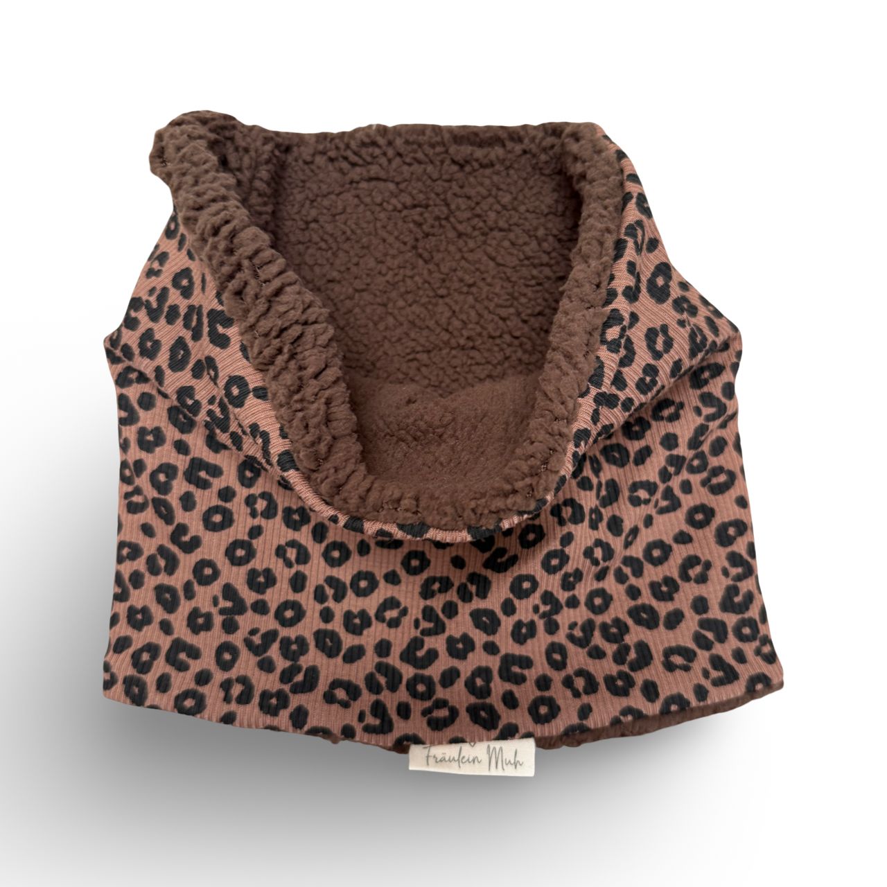 Gemusterter Loopschal für KINDER aus Jersey